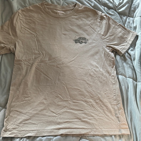 Olive Green Graphic T-Shirt - Picture 1 of 4